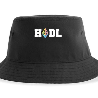 Hodl Ethereum ETH Crypto Currency To the Moon Sustainable Bucket Hat