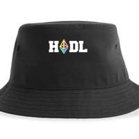 Hodl Ethereum ETH Crypto Currency To the Moon Sustainable Bucket Hat