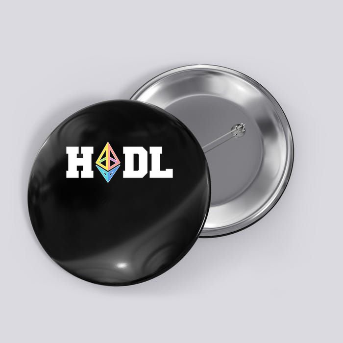 Hodl Ethereum ETH Crypto Currency To the Moon Button