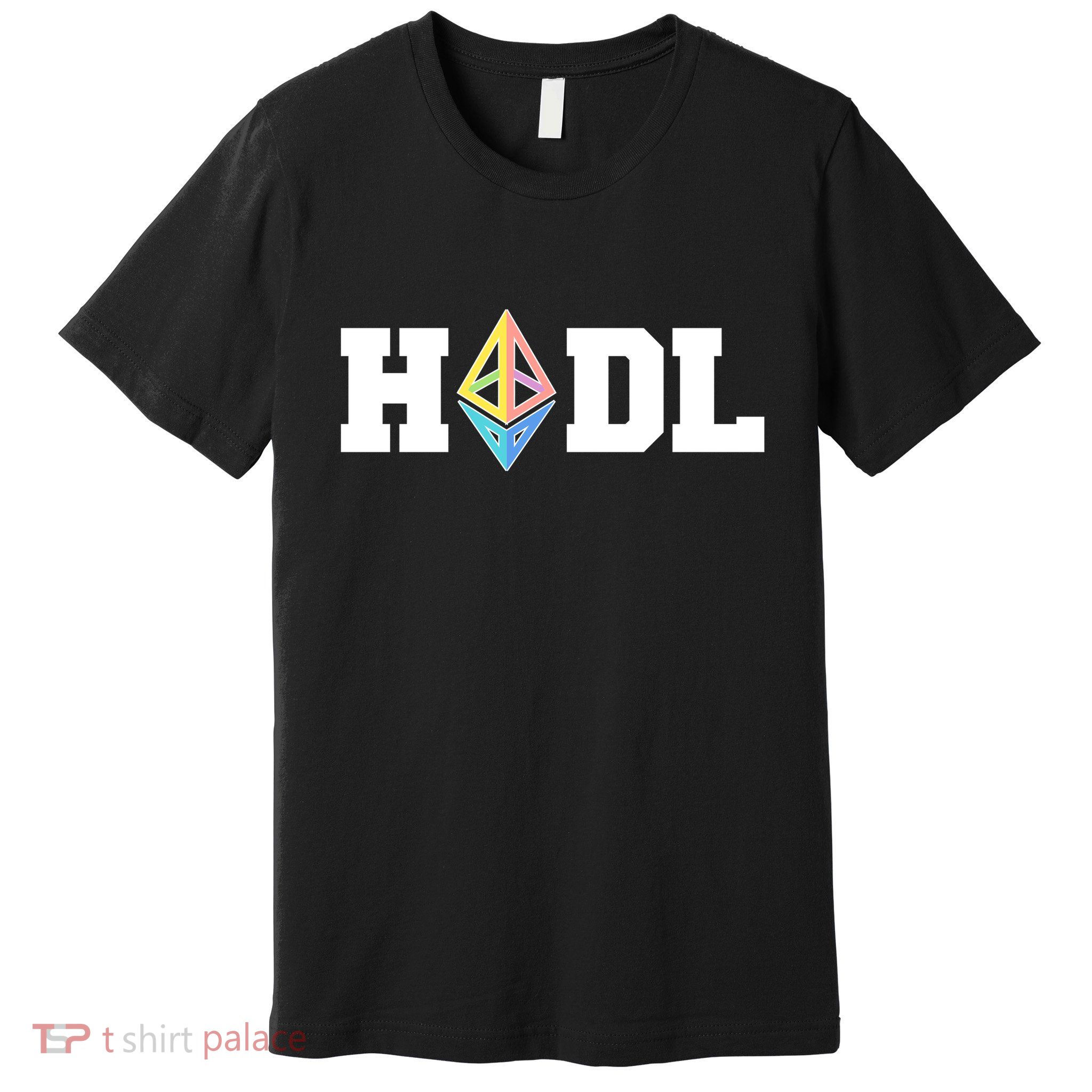 Hodl Ethereum ETH Crypto Currency To the Moon Premium T-Shirt