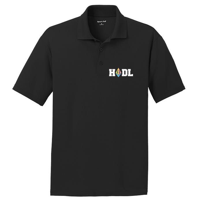 Hodl Ethereum ETH Crypto Currency To the Moon PosiCharge RacerMesh Polo