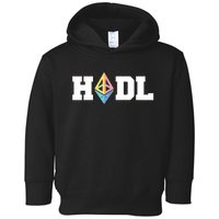 Hodl Ethereum ETH Crypto Currency To the Moon Toddler Hoodie