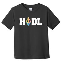 Hodl Ethereum ETH Crypto Currency To the Moon Toddler T-Shirt