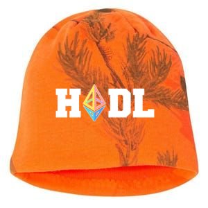 Hodl Ethereum ETH Crypto Currency To the Moon Kati - Camo Knit Beanie