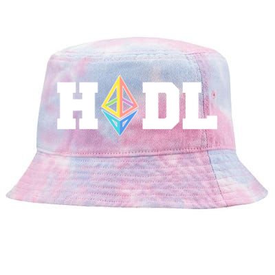 Hodl Ethereum ETH Crypto Currency To the Moon Tie-Dyed Bucket Hat