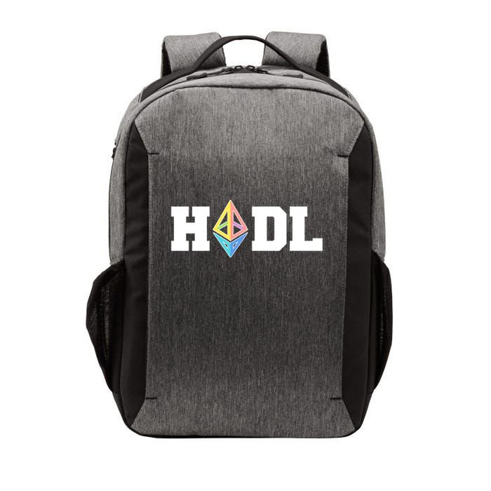 Hodl Ethereum ETH Crypto Currency To the Moon Vector Backpack