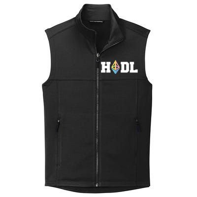 Hodl Ethereum ETH Crypto Currency To the Moon Collective Smooth Fleece Vest