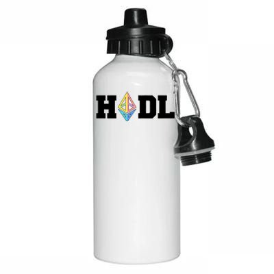 Hodl Ethereum ETH Crypto Currency To the Moon Aluminum Water Bottle