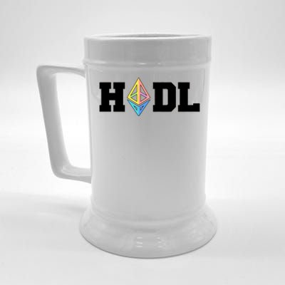 Hodl Ethereum ETH Crypto Currency To the Moon Beer Stein