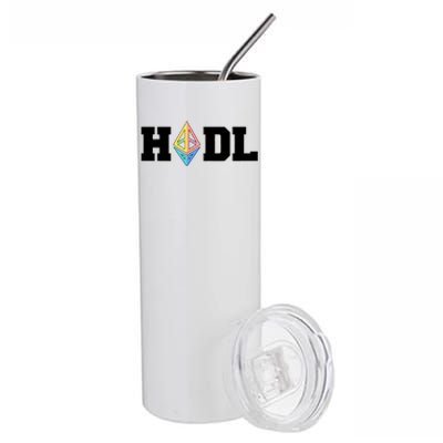 Hodl Ethereum ETH Crypto Currency To the Moon Stainless Steel Tumbler