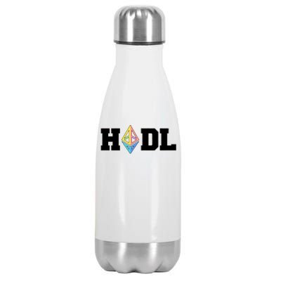 Hodl Ethereum ETH Crypto Currency To the Moon Stainless Steel Insulated Water Bottle