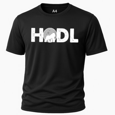Hodl Stonk to the Moon Ape Crypto Currency Performance Shirt