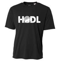 Hodl Stonk to the Moon Ape Crypto Currency Cooling Performance Crew T-Shirt