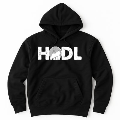 Hodl Stonk to the Moon Ape Crypto Currency Hoodie