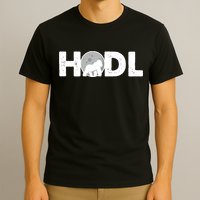 Hodl Stonk to the Moon Ape Crypto Currency T-Shirt