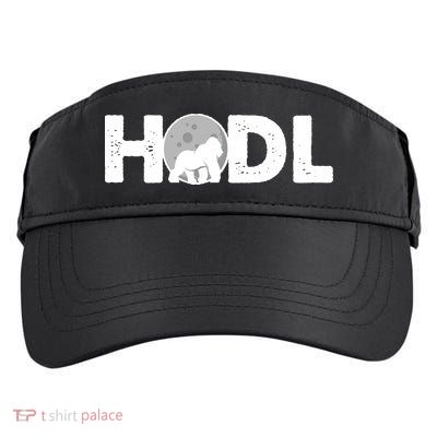 Hodl Stonk to the Moon Ape Crypto Currency Adult Drive Performance Visor