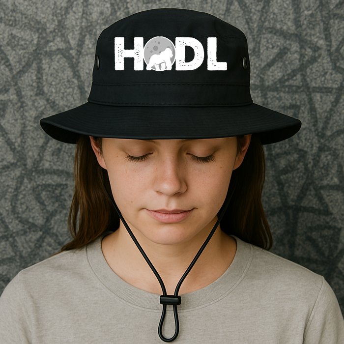 Hodl Stonk to the Moon Ape Crypto Currency Bucket Hat