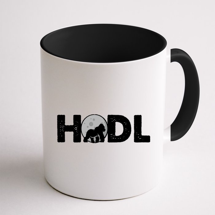 Hodl Stonk to the Moon Ape Crypto Currency Mug