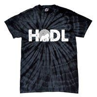 Hodl Stonk to the Moon Ape Crypto Currency Tie-Dye T-Shirt