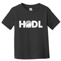 Hodl Stonk to the Moon Ape Crypto Currency Toddler T-Shirt