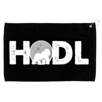 Hodl Stonk to the Moon Ape Crypto Currency Grommeted Golf Towel