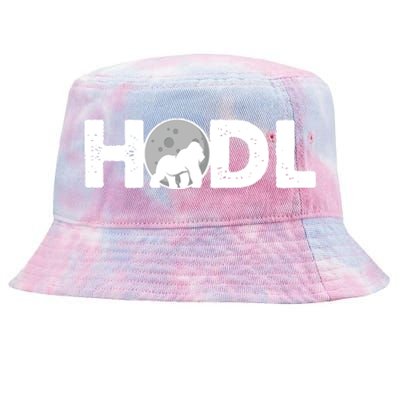 Hodl Stonk to the Moon Ape Crypto Currency Tie-Dyed Bucket Hat