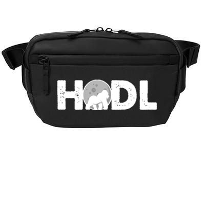 Hodl Stonk to the Moon Ape Crypto Currency Crossbody Pack