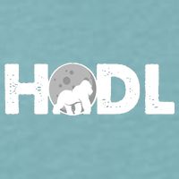 Hodl Stonk to the Moon Ape Crypto Currency Sueded Cloud Jersey T-Shirt