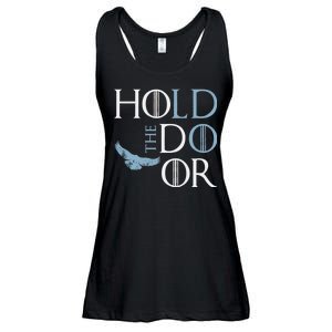 Hodor Hold The Door Ladies Essential Flowy Tank