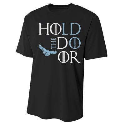 Hodor Hold The Door Performance Sprint T-Shirt