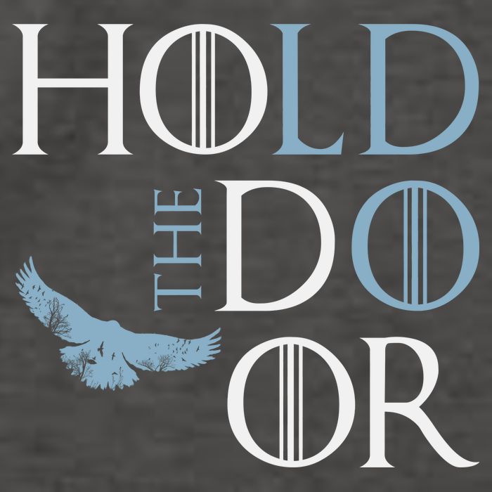 Hodor Hold The Door Vector Backpack