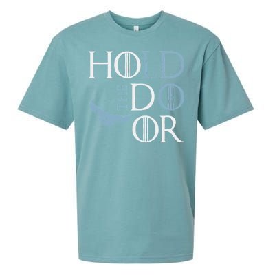 Hodor Hold The Door Sueded Cloud Jersey T-Shirt