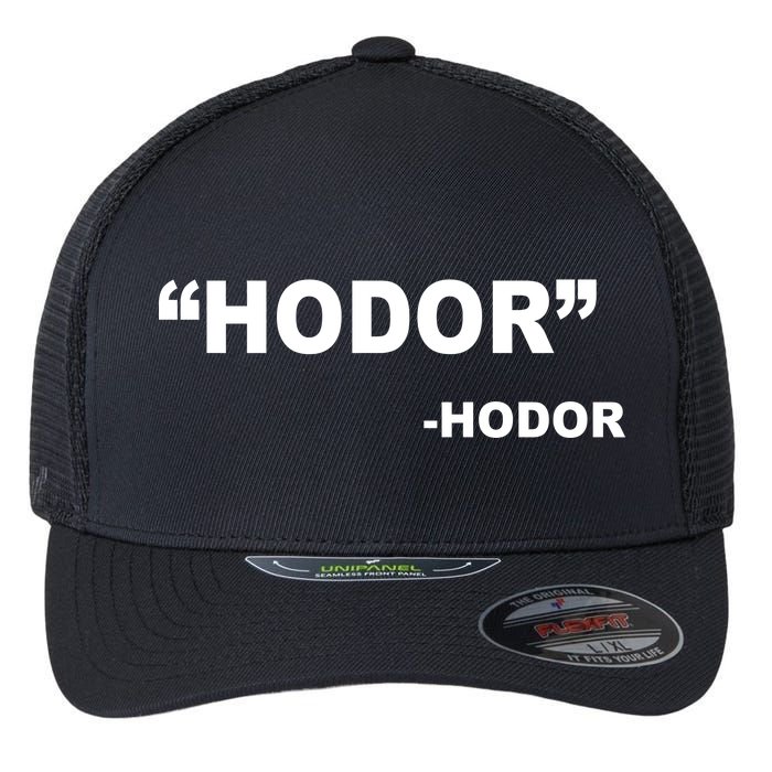 Hodor Logo Flexfit Unipanel Trucker Cap