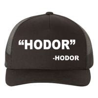 Hodor Logo Yupoong Adult 5-Panel Trucker Hat