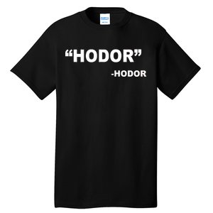 Hodor Logo Tall T-Shirt