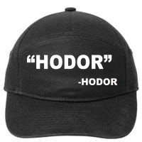 Hodor Logo 7-Panel Snapback Hat