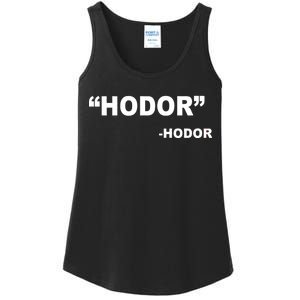 Hodor Logo Ladies Essential Tank