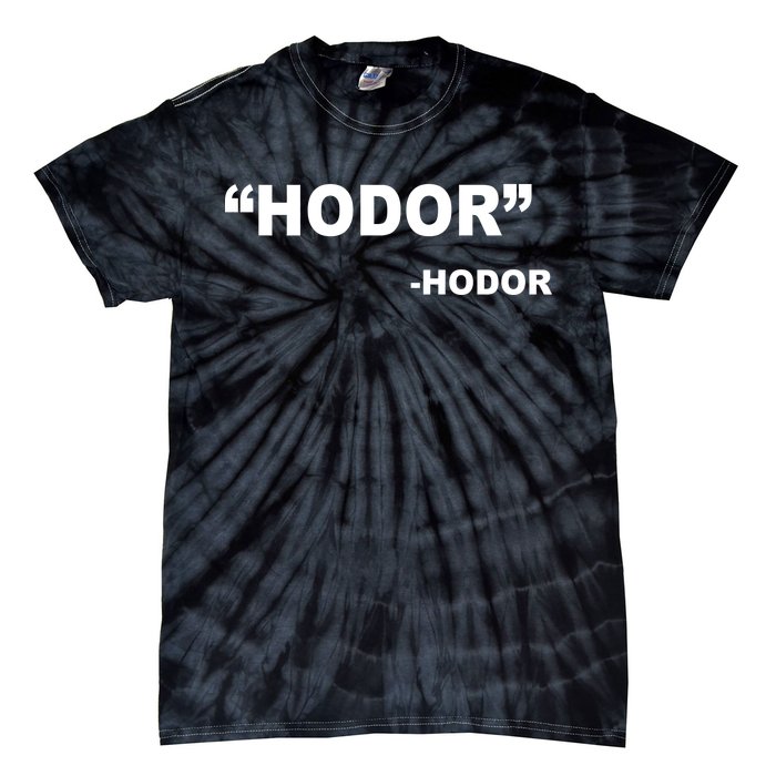 Hodor Logo Tie-Dye T-Shirt