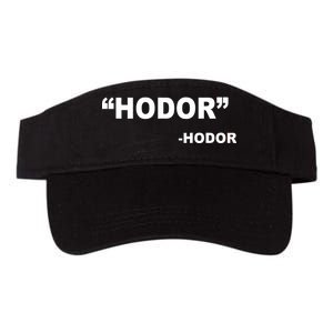 Hodor Logo Valucap Bio-Washed Visor