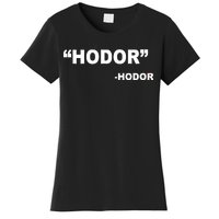 Hodor Logo Women's T-Shirt