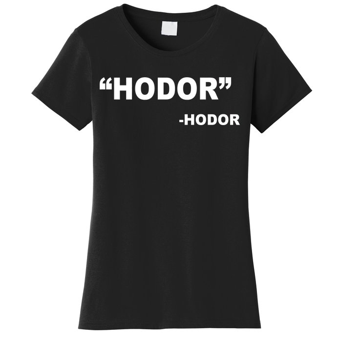 Hodor Logo Women's T-Shirt