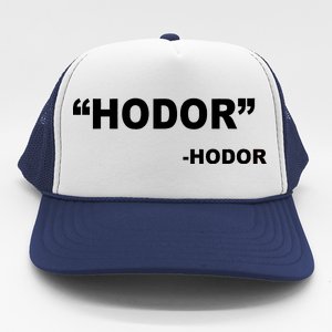 Hodor Logo Trucker Hat