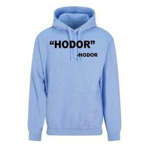 Hodor Logo Unisex Surf Hoodie