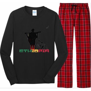 Honor Of Ethiopia Premium Long Sleeve Pajama Set