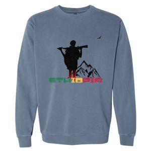 Honor Of Ethiopia Premium Garment-Dyed Sweatshirt