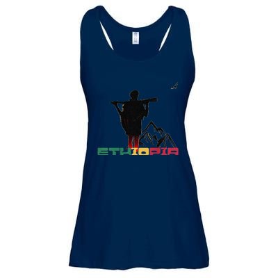 Honor Of Ethiopia Premium Ladies Essential Flowy Tank