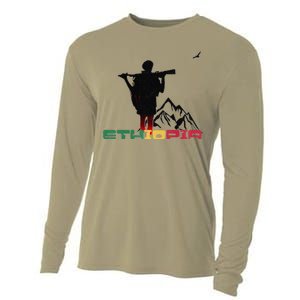 Honor Of Ethiopia Premium Cooling Performance Long Sleeve Crew