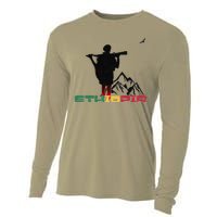 Honor Of Ethiopia Premium Cooling Performance Long Sleeve Crew