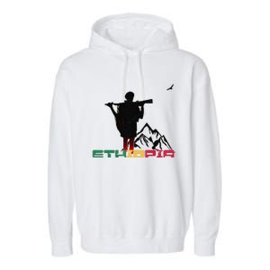 Honor Of Ethiopia Premium Garment-Dyed Fleece Hoodie