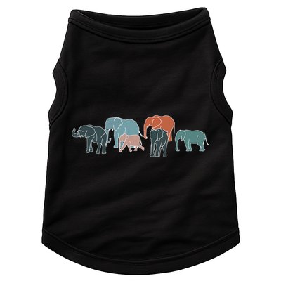 Herd Of Elephants For Africa And Elephant Lovers Doggie Tank